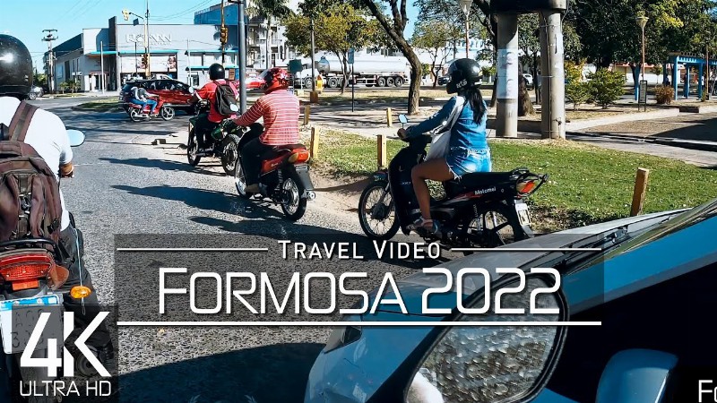 【4k 60fps】🇵🇾🇦🇷 2 ½ Hour Relaxation Film: 🏍️ «driving From Asuncion Py To Formosa Ar» Uhd 📺 Motosound