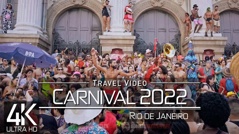 image 0 【4k 60fps】🇧🇷 Rio De Janeiro Carnival 2022 🚶 «the Party Of Your Life» 🎧 Original Sounds