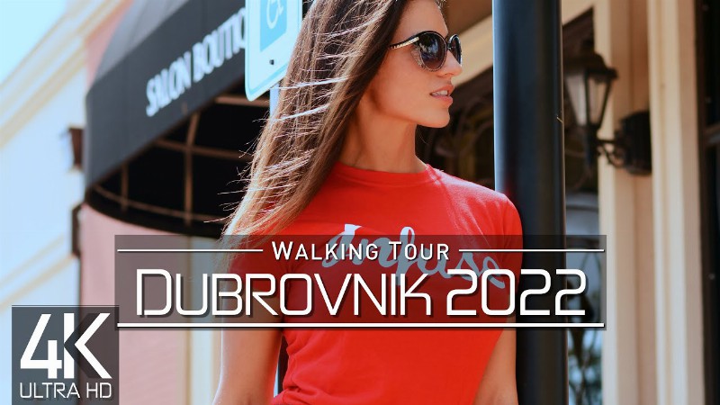 image 0 【4k 60fps】🇭🇷 Virtual Walking Tour: 🚶 «dubrovnik - Croatia 2022» 🎧 Original Sounds 🚫 No Comment Asmr
