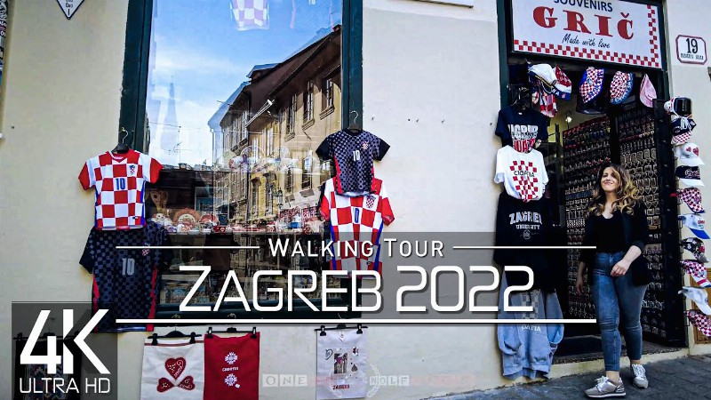 image 0 【4k 60fps】🇭🇷 Virtual Walking Tour: 🚶 «zagreb - Croatia 2022» 🎧 Original Sounds 🚫 No Comment 📺 Asmr