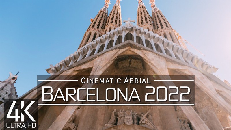 【4k】🇪🇸 Barcelona From Above 🔥 Catalonia 2022 🔥 Cinematic Wolf Aerial™ Drone Film