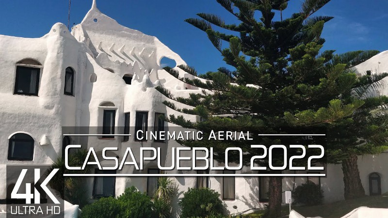 image 0 【4k】🇺🇾 Casapueblo From Above 🔥 Uruguay 2022 🔥 Cinematic Wolf Aerial™ Drone Film