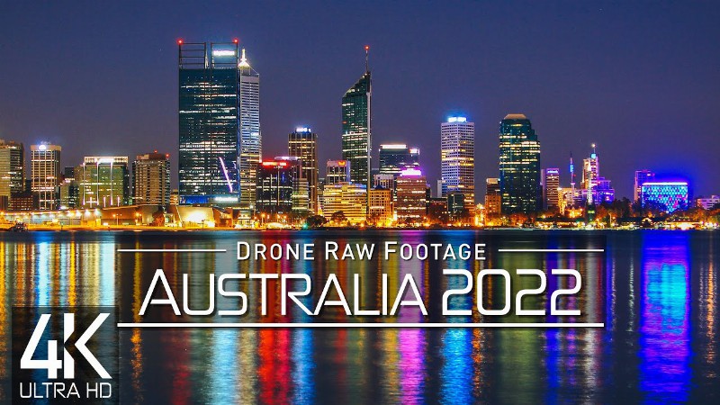 【4k】🇦🇺 Drone Raw Footage 🔥 This Is Australia 2022 🔥 Perth 🔥 Esperance & More 🔥 Ultrahd Stock Video