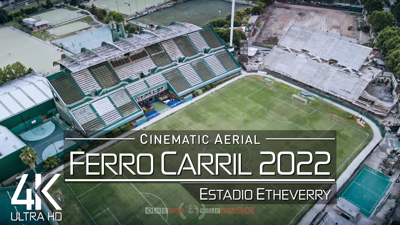 【4k】🇦🇷 Estadio Arquitecto Ricardo Etcheverri From Above 🔥 Buenos Aires 2022 🔥 Cinematic Wolf Aerial™