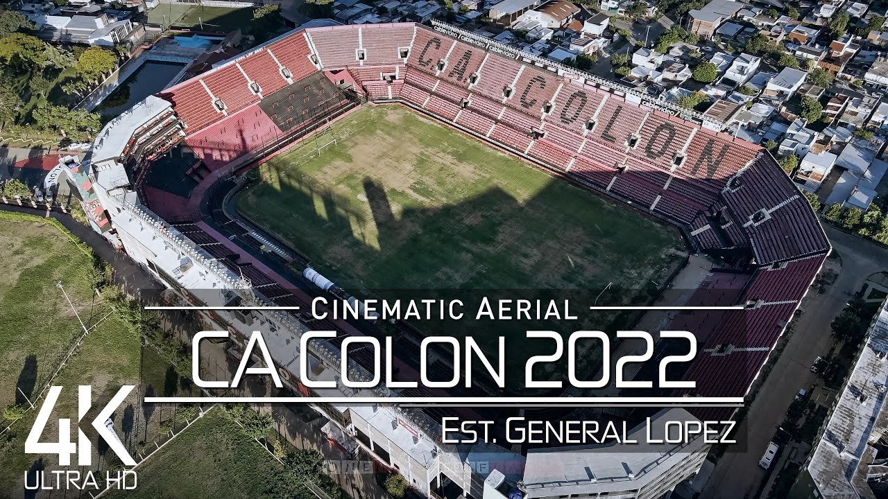 【4k】🇦🇷 Estadio Estanislao Lopez From Above 🔥 Club Atletico Colon 2022 🔥 Cinematic Wolf Aerial™ Film