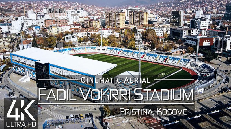 image 0 【4k】🇽🇰 Fadil Vokrri Stadium From Above 🔥 Pristina 2022 🔥 Cinematic Wolf Aerial™ Drone Film