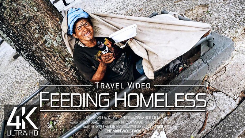 【4k】🇧🇷 Feeding The Homeless In Rio De Janeiro (brazil) 🎅 Christmas 2022 🎄 Part 1 🔥 Ultrahd Video