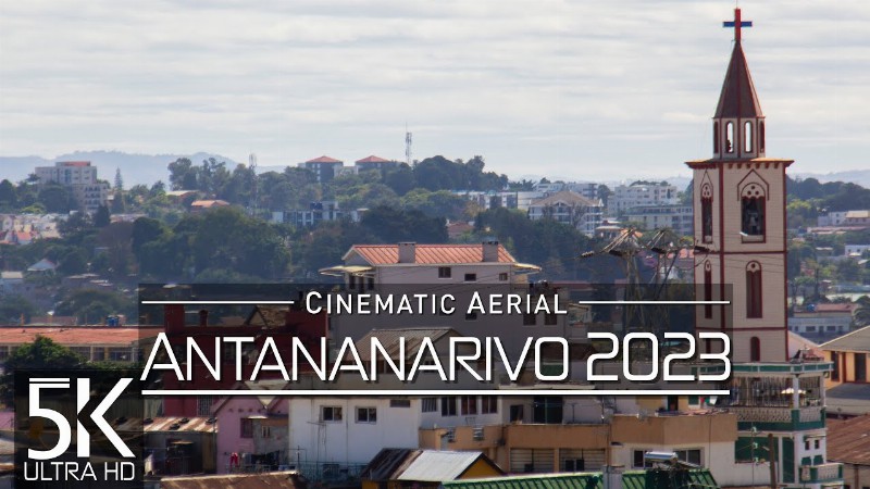 【5k】🇲🇬 Antananarivo From Above 🔥 Capital Of Madagascar 2022 🔥 Cinematic Wolf Aerial™ Drone Film
