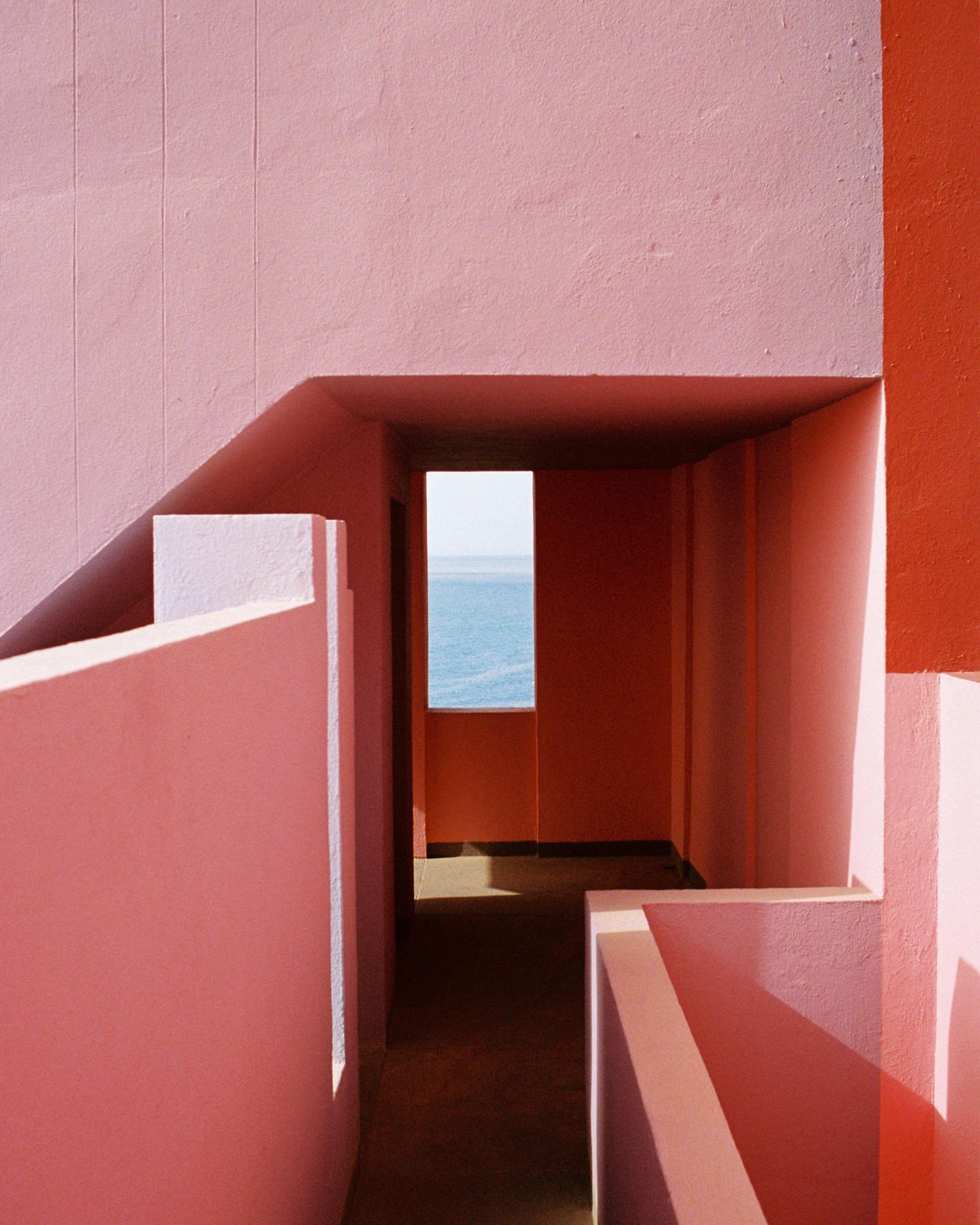 Airbnb - Ricardo Bofill’s La Muralla Roja is planned around sightlines to preserve certain views
