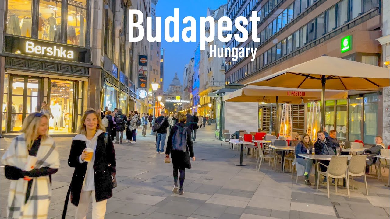 image 0 Budapest Hungary 🇭🇺 - Halloween 🎃 Walking Tour - 2021 - 4k-hdr (▶97min)