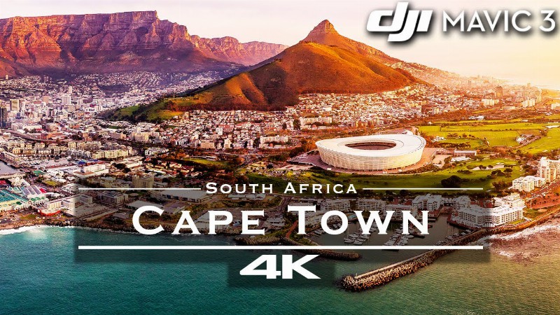 Cape Town South Africa 🇿🇦 - By Drone / Dji Mavic 3 [4k]