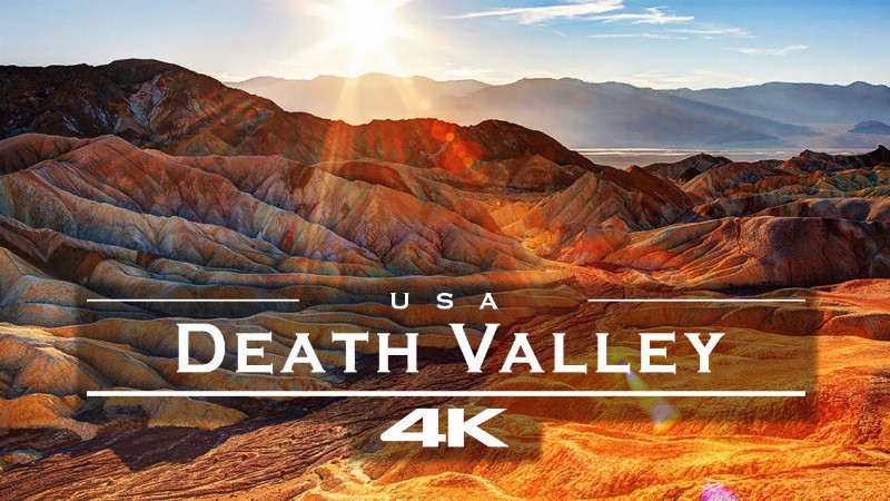Death Valley California - Usa 🇺🇸 - By Drone [4k]