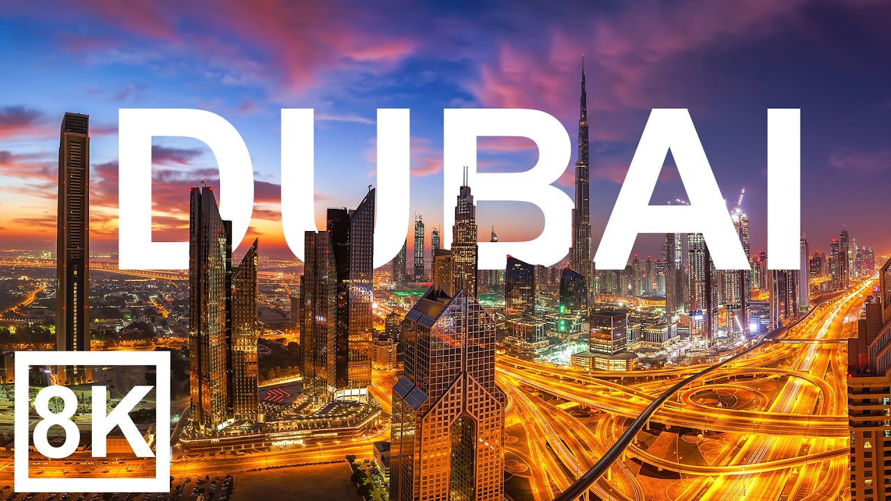 Dubai In 8k Ultra Hd -  The Game Of Architecture (60 Fps)
