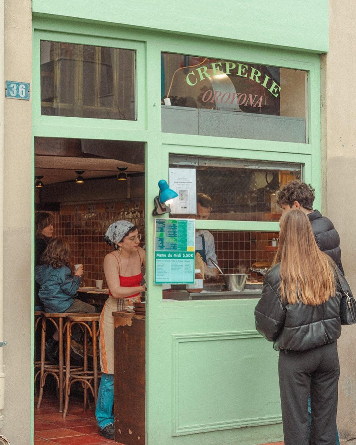If you’re looking for us, you’ll find us where the crêpes are