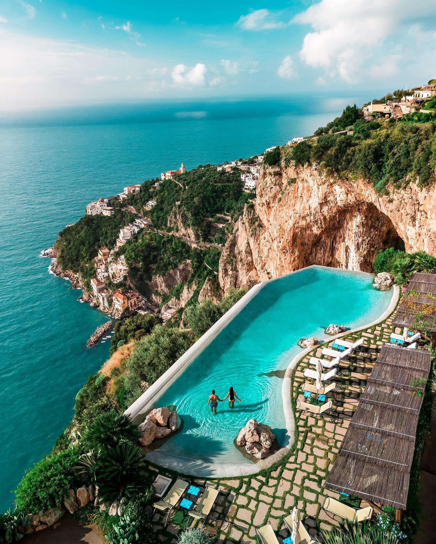 image  1 JEREMY AUSTIN - A clifftop Italian paradise all to ourselves at the dreamy #monasterosantarosa 🇮🇹