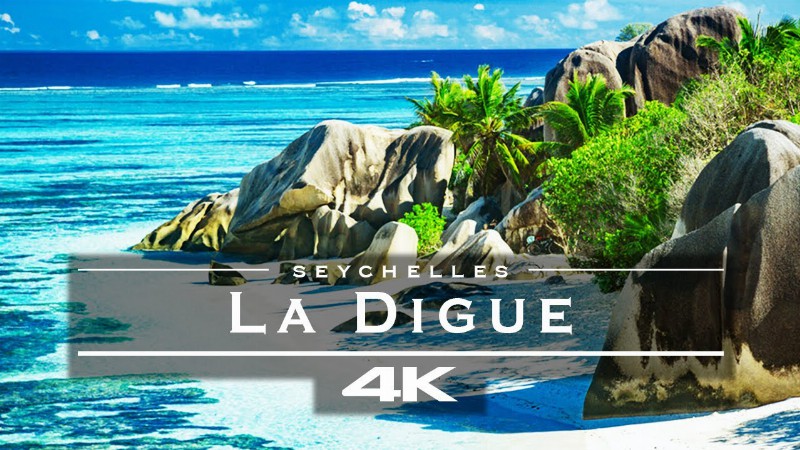 La Digue Seychelles 🇸🇨 - By Drone [4k]