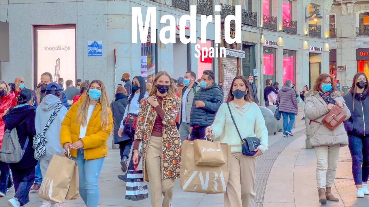 image 0 Madrid Spain 🇪🇸 -  The Sunniest Capital In Europe 2022 - 4k 60fps -hdr Walking Tour (▶89min)