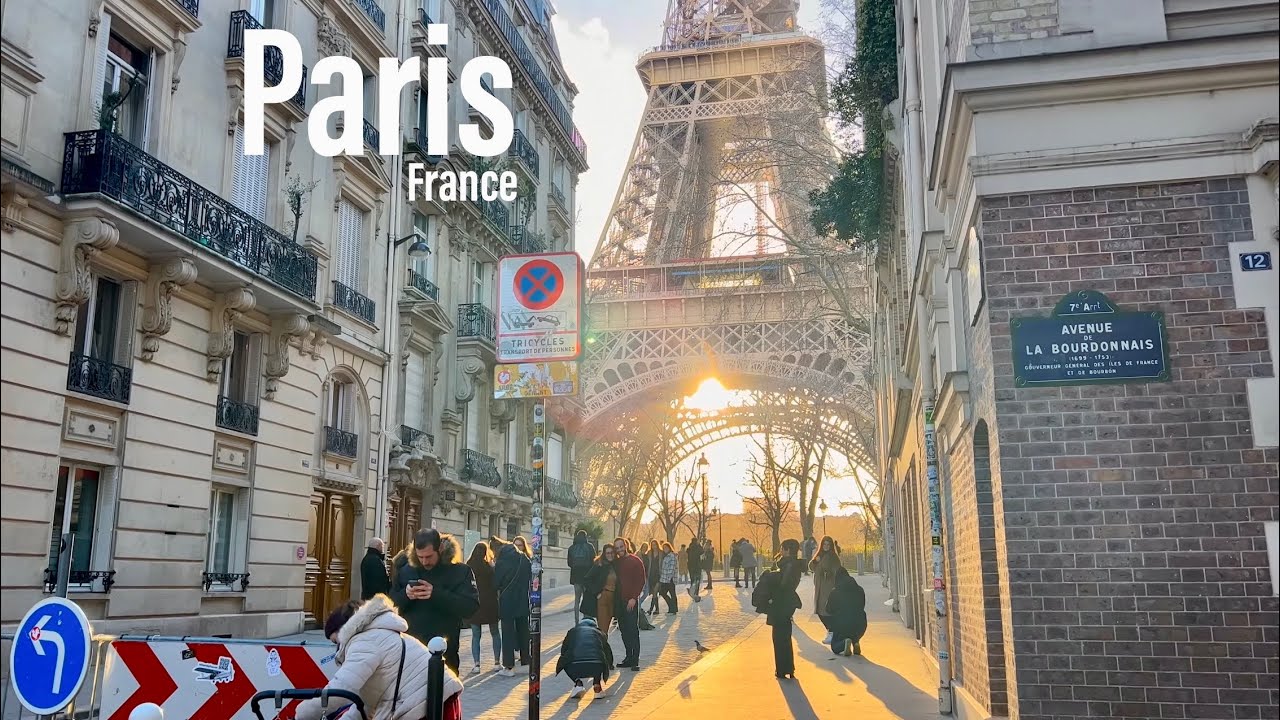 Paris France 🇫🇷 - February 2022 - 4k -hdr 60fps Walking Tour (▶118 Min)