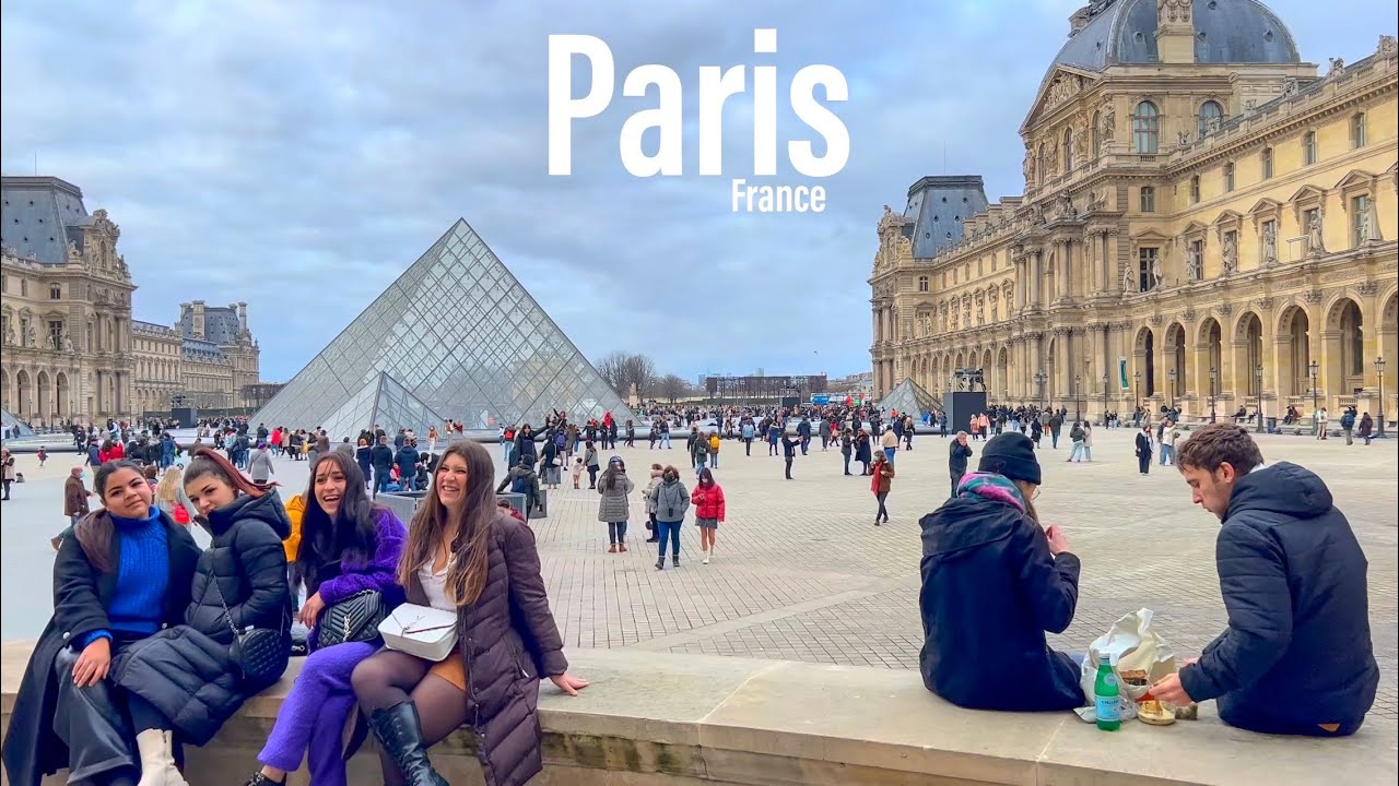 image 0 Paris France 🇫🇷 - Louvre Museum To Eiffel Tower Walk 2022 - 4k 60fps -hdr Walking Tour (▶113min)