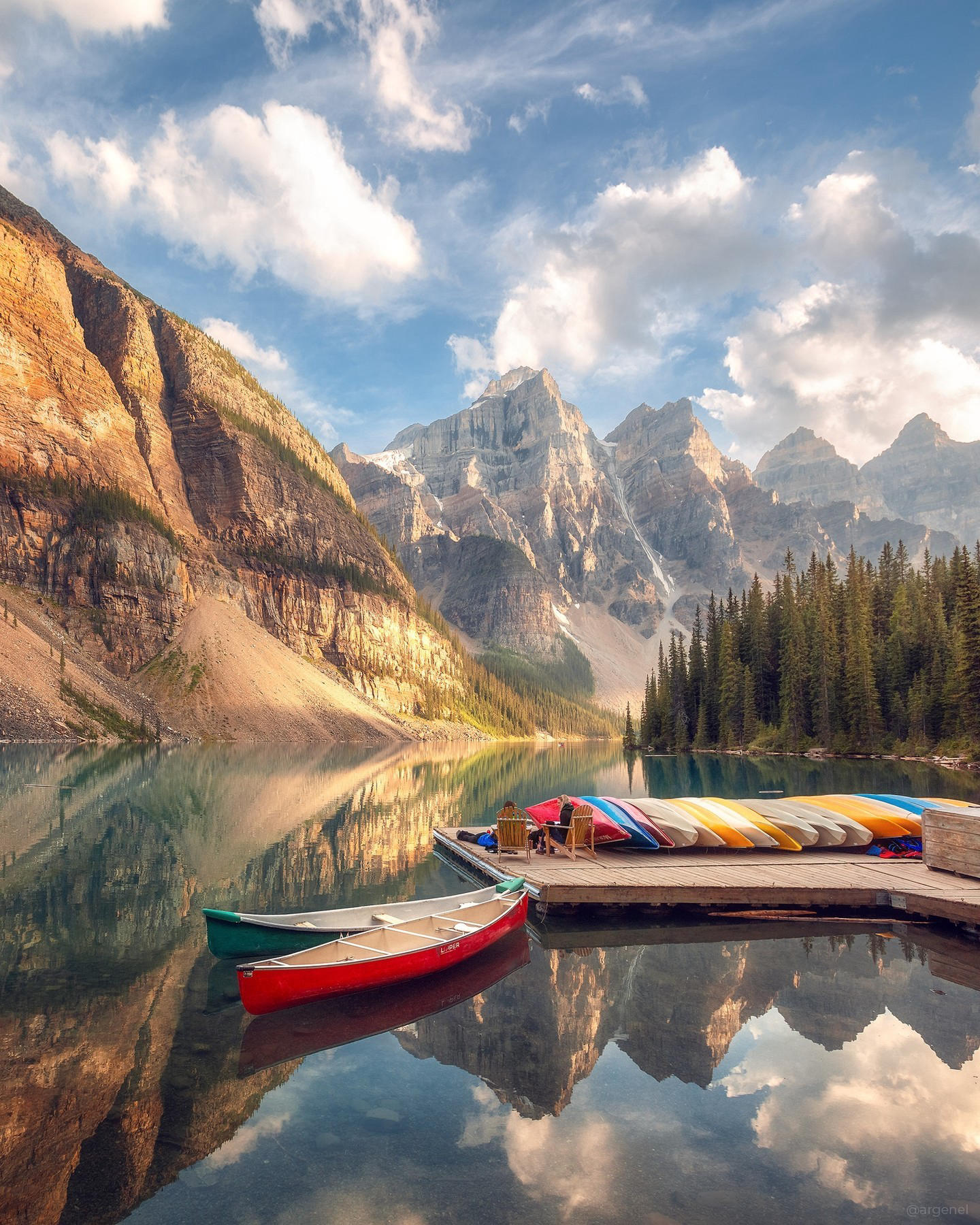 Passion Passport - Visit Moraine Lake, nestled in the striking Valley of the Ten Peaks, Once feature