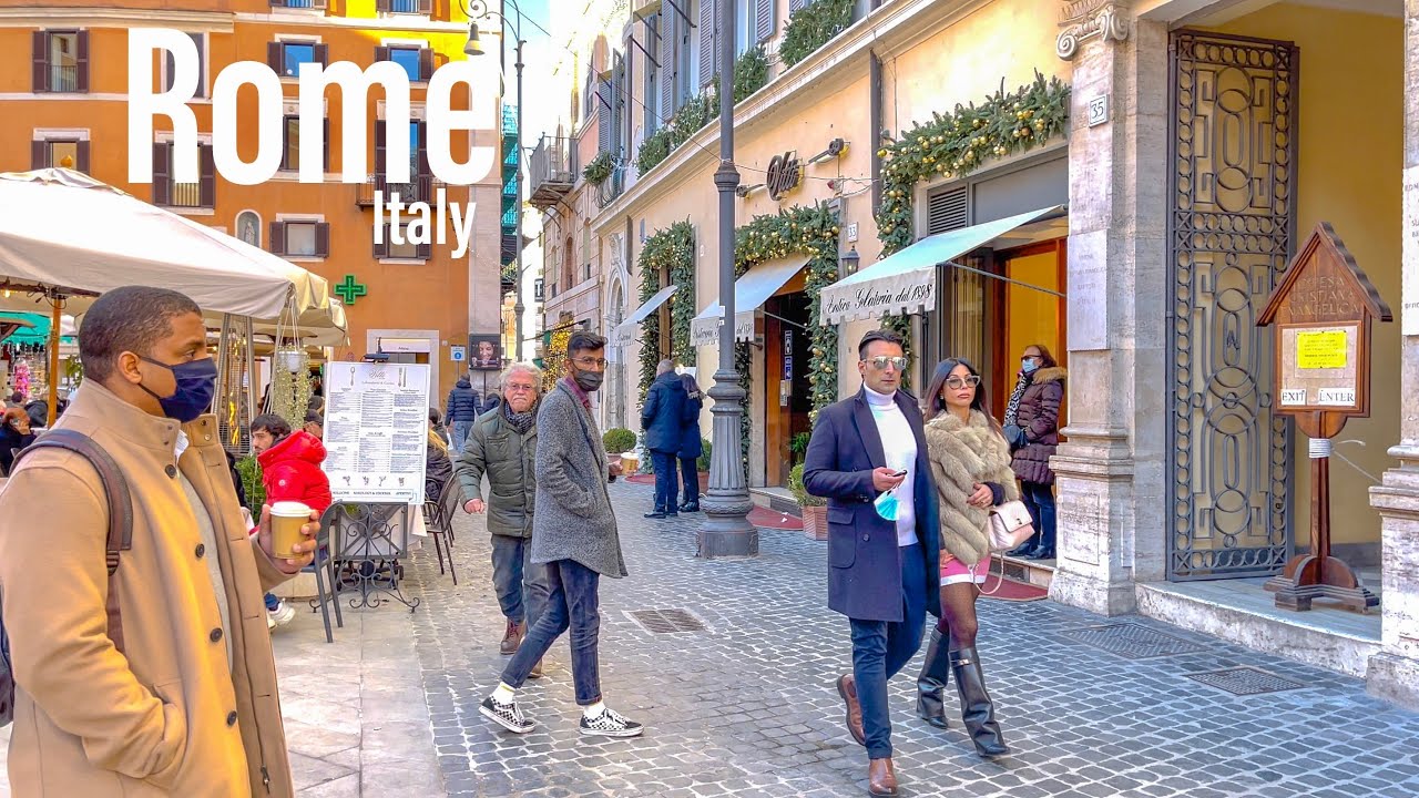 image 0 Rome Italy 🇮🇹 - January  2022 - 4k Hdr 60fps Walking Tour (▶116 Min)