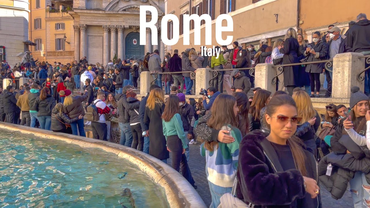 image 0 Rome Italy 🇮🇹 - January 2022 - 4k Hdr 60fps Walking Tour (▶96 Min)