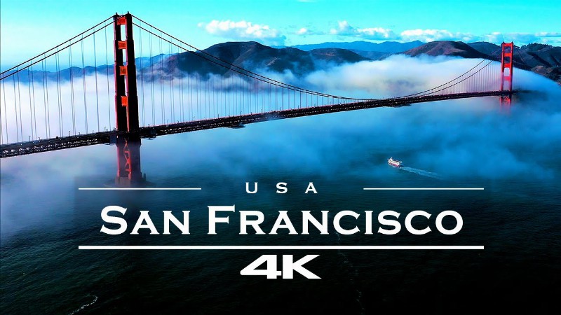 San Francisco Usa 🇺🇸 - By Drone [4k]