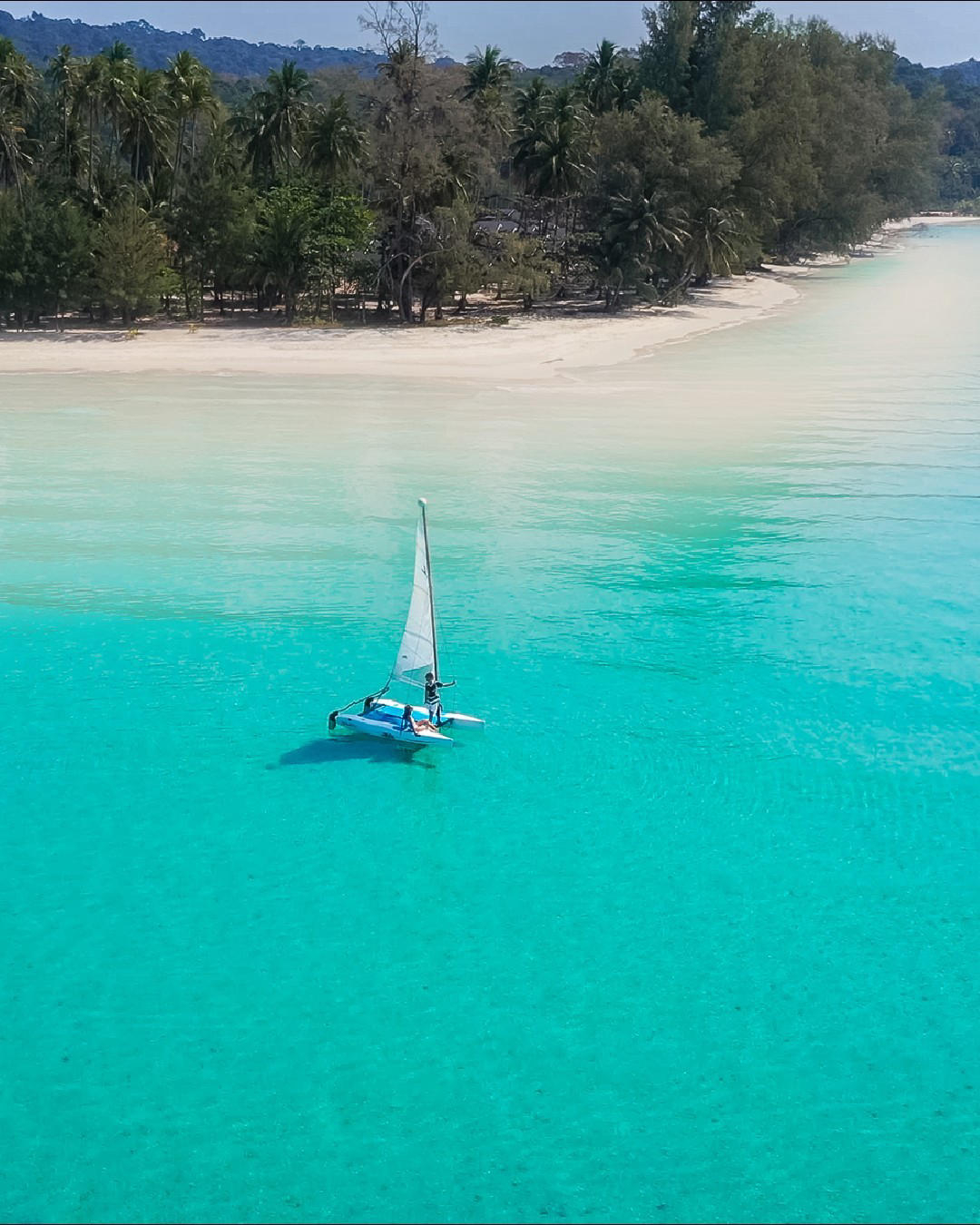 Soneva - Glide across the glass-like sea around #SonevaKiri, a soothing way to spend your days and c