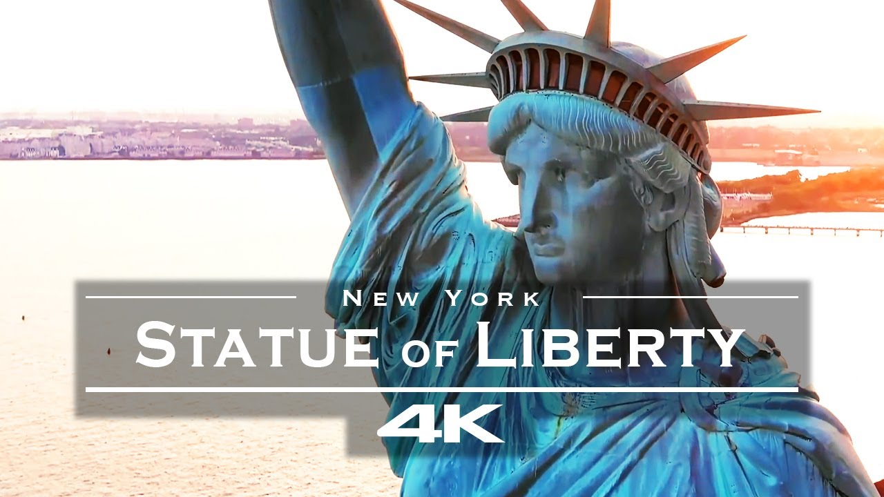 image 0 Statue Of Liberty Nyc 🇺🇸 - By Drone [4k]
