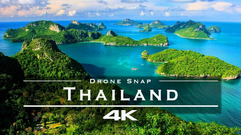 Thailand 🇹🇭 - By Drone [4k]