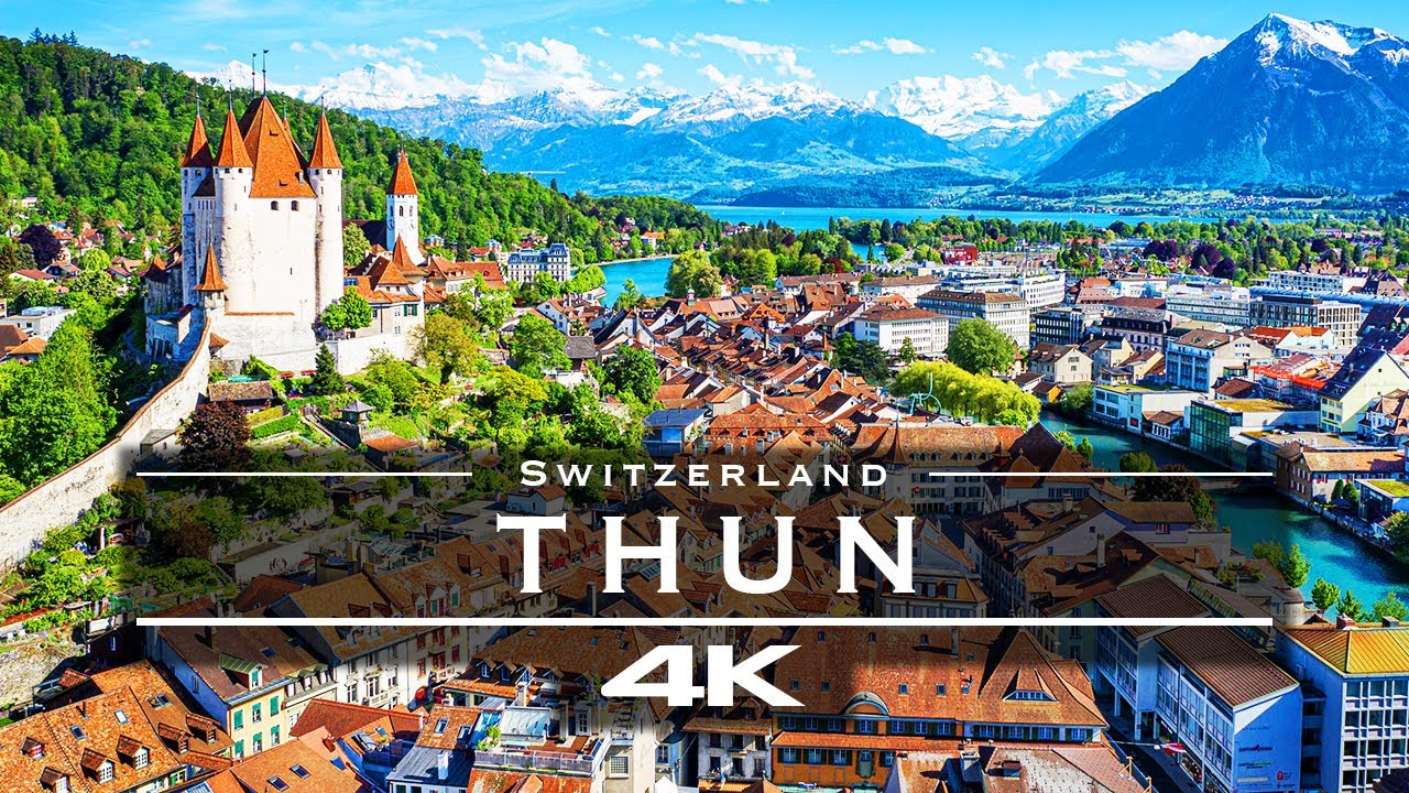 image 0 Thun Switzerland 🇨🇭 - By Drone [4k]