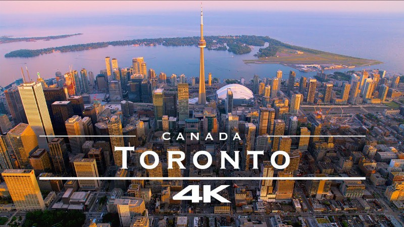 Toronto Canada 🇨🇦 - By Drone [4k]